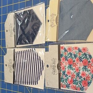 Sew-On Pocket Set of 4 - 3.7" x 4.6" New In Sealed